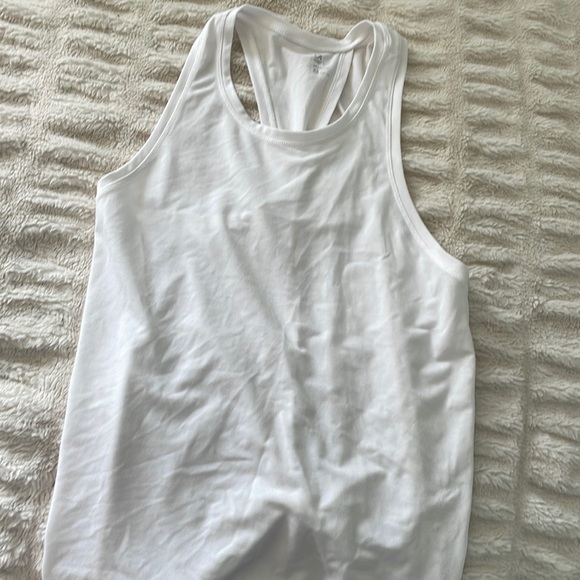 GAP open back white tank - Picture 1 of 2